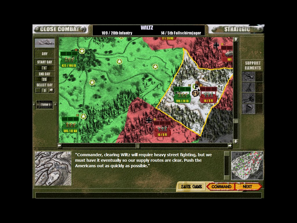 Close Combat: Wacht am Rhein — скриншот 5