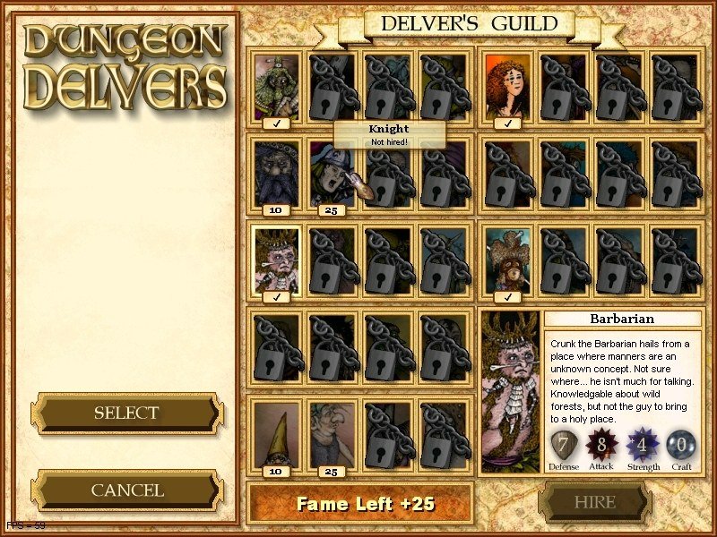 Dungeon Delvers — скриншот 2