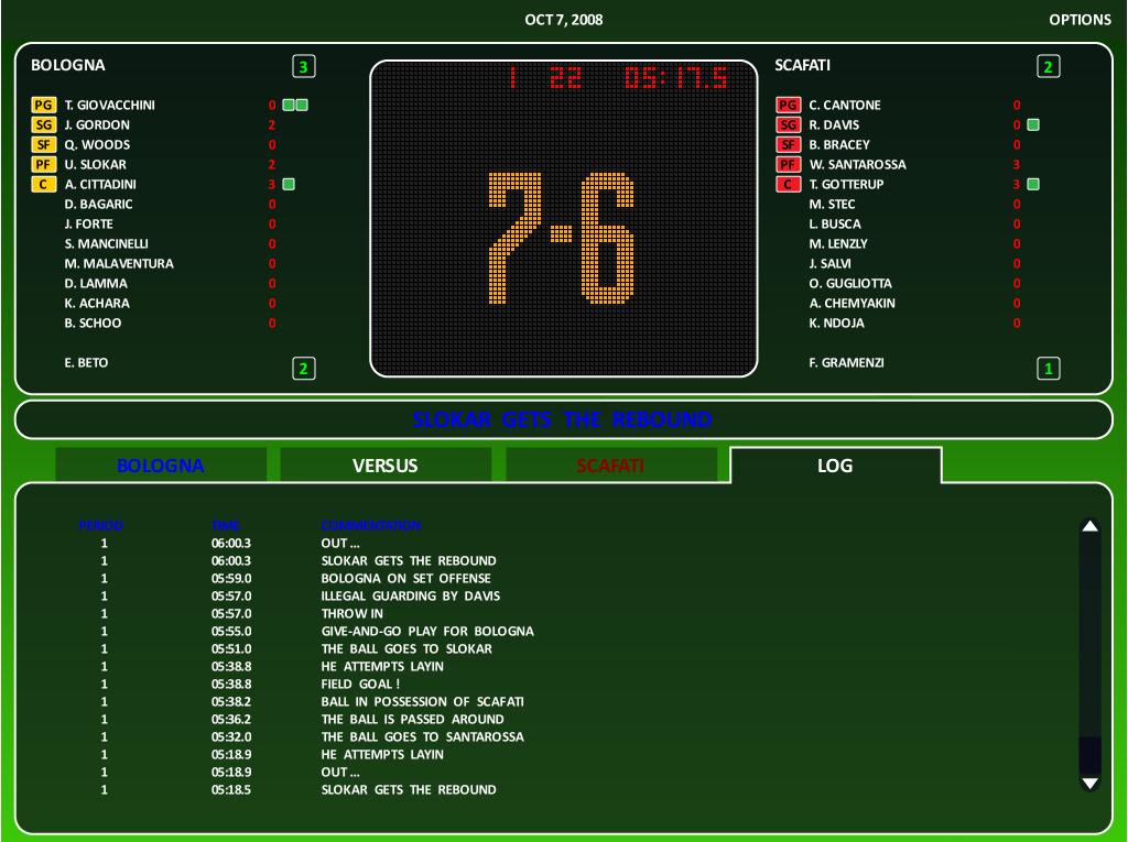 World Basketball Manager 2009 — скриншот 2