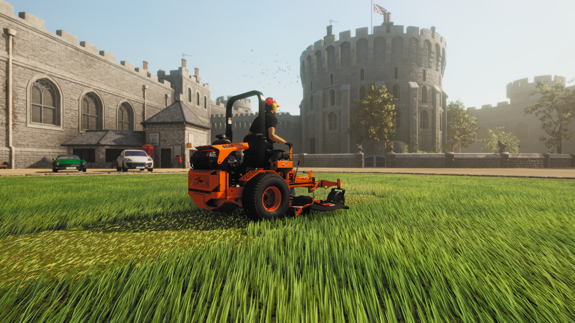 Lawn Mowing Simulator — скриншот 4