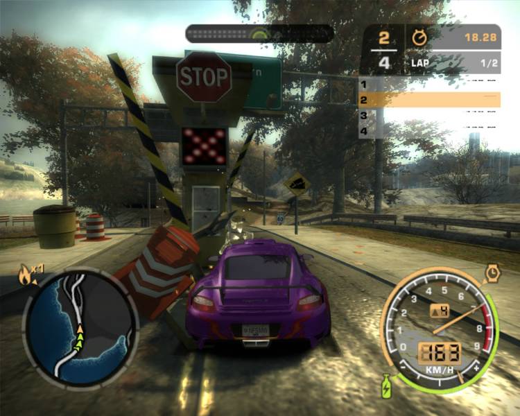 Список авто Need For Speed Most Wanted