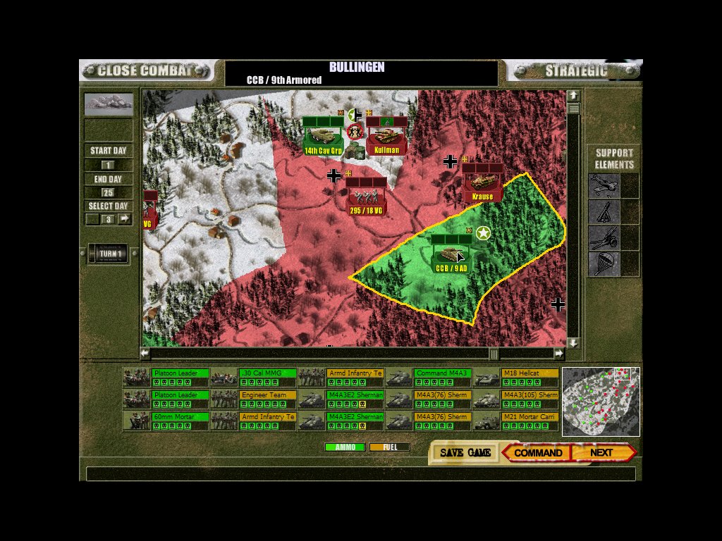 Close Combat: Wacht am Rhein — скриншот 6