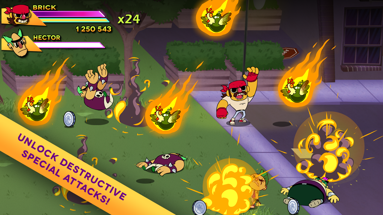 Big Action Mega Fight! — скриншот 1