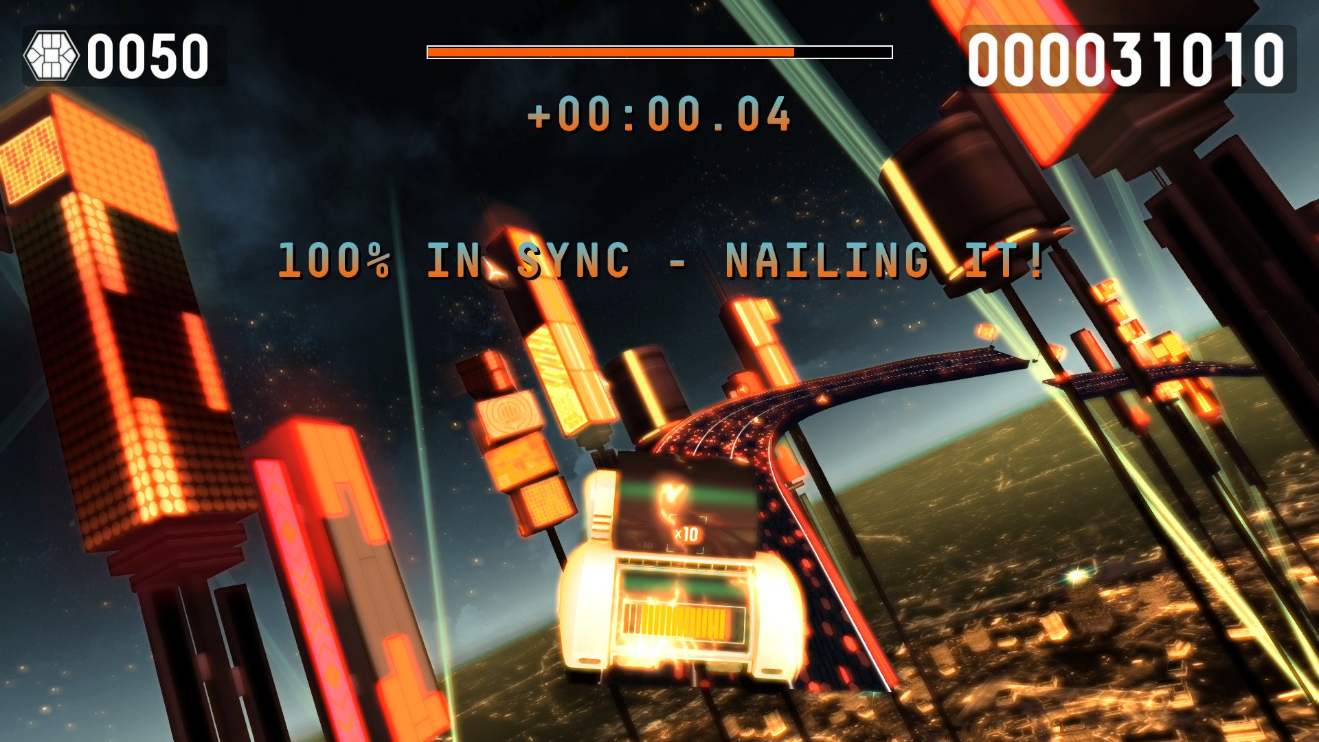 Riff Racer - Race Your Music! — скриншот 1