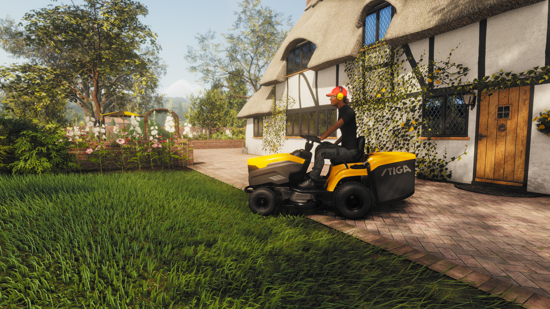 Lawn Mowing Simulator — скриншот 3
