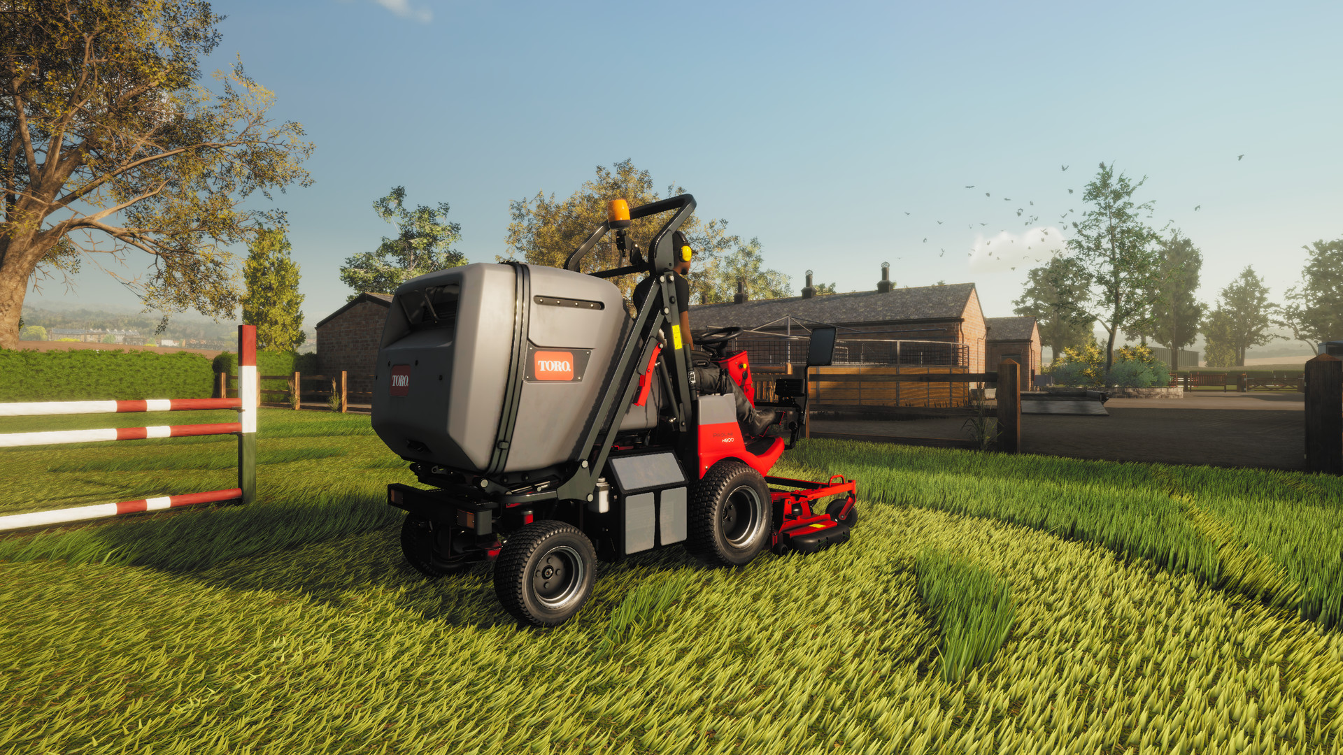 Lawn Mowing Simulator — скриншот 1