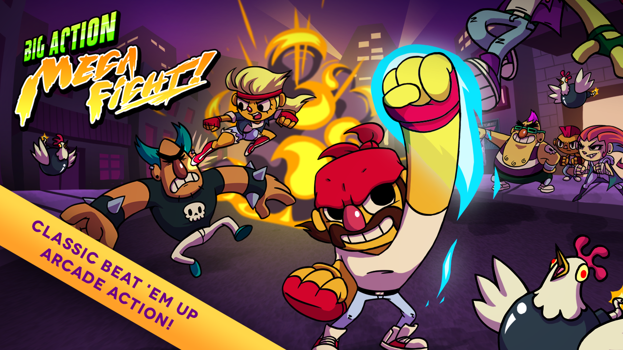 Big Action Mega Fight! — скриншот 3