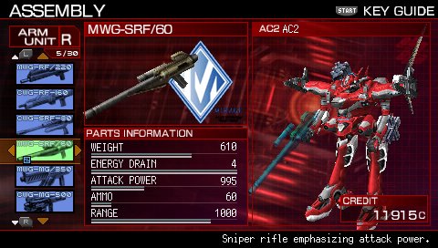 Armored Core 3 — скриншот 1