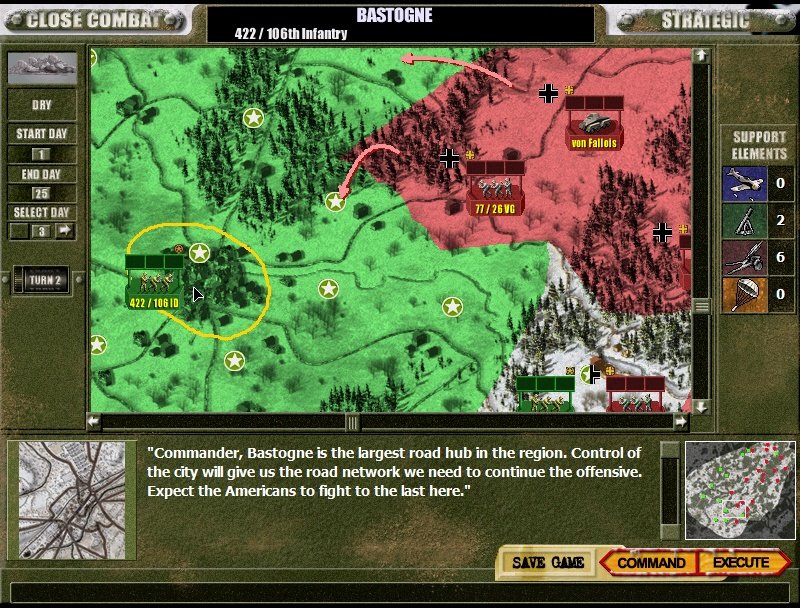 Close Combat: Wacht am Rhein — скриншот 3