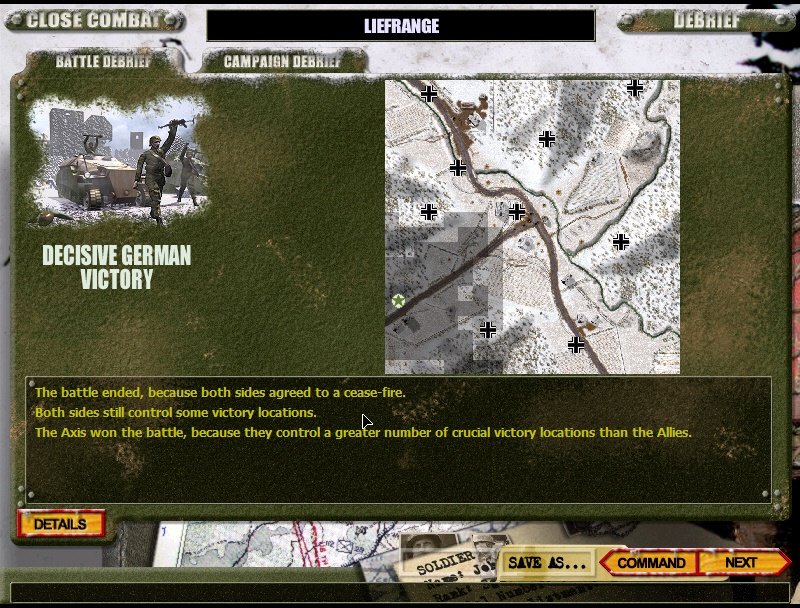 Close Combat: Wacht am Rhein — скриншот 1