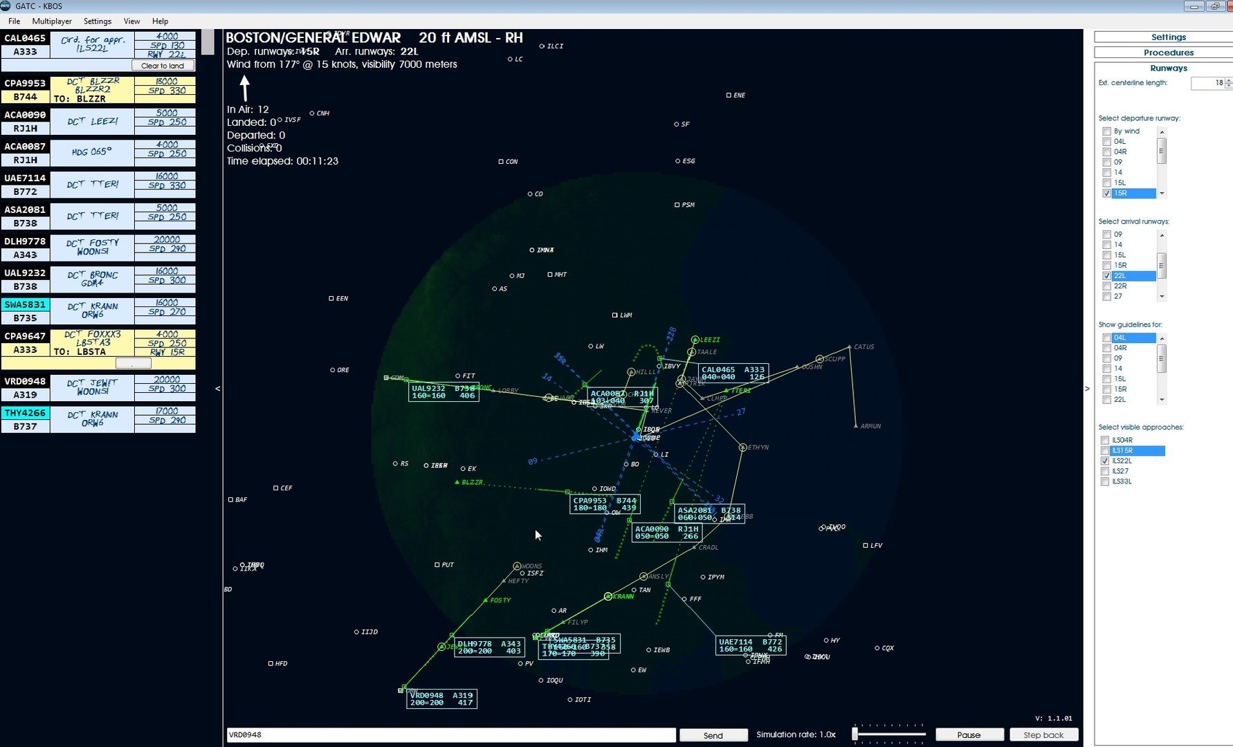 Global ATC Simulator — скриншот 2