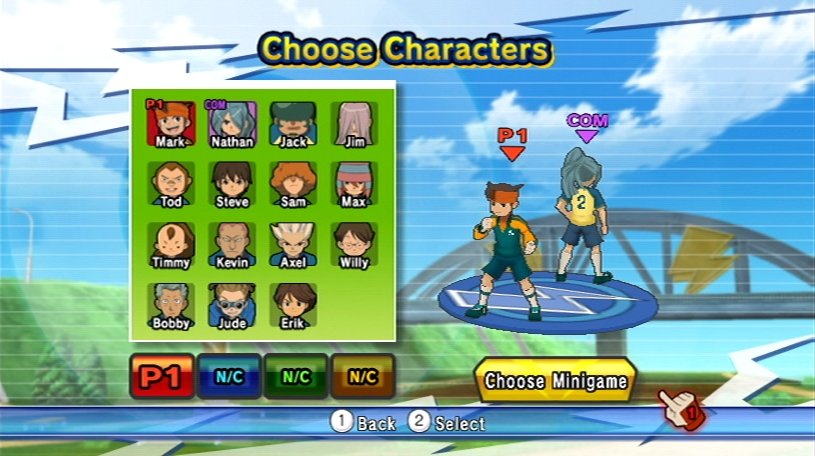 Inazuma Eleven Strikers — скриншот 1