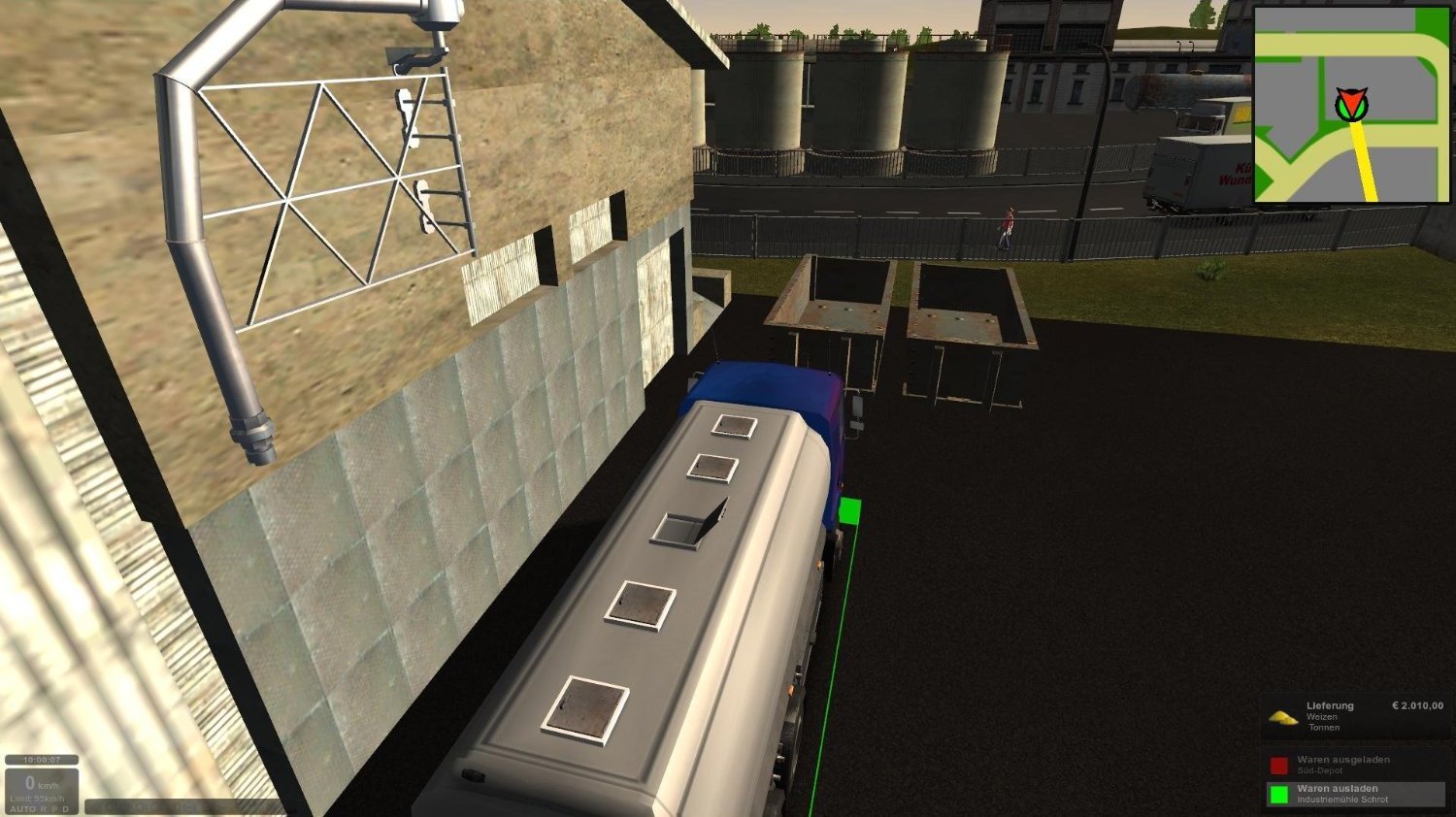 Tanker Truck Simulator 2011 — скриншот 8