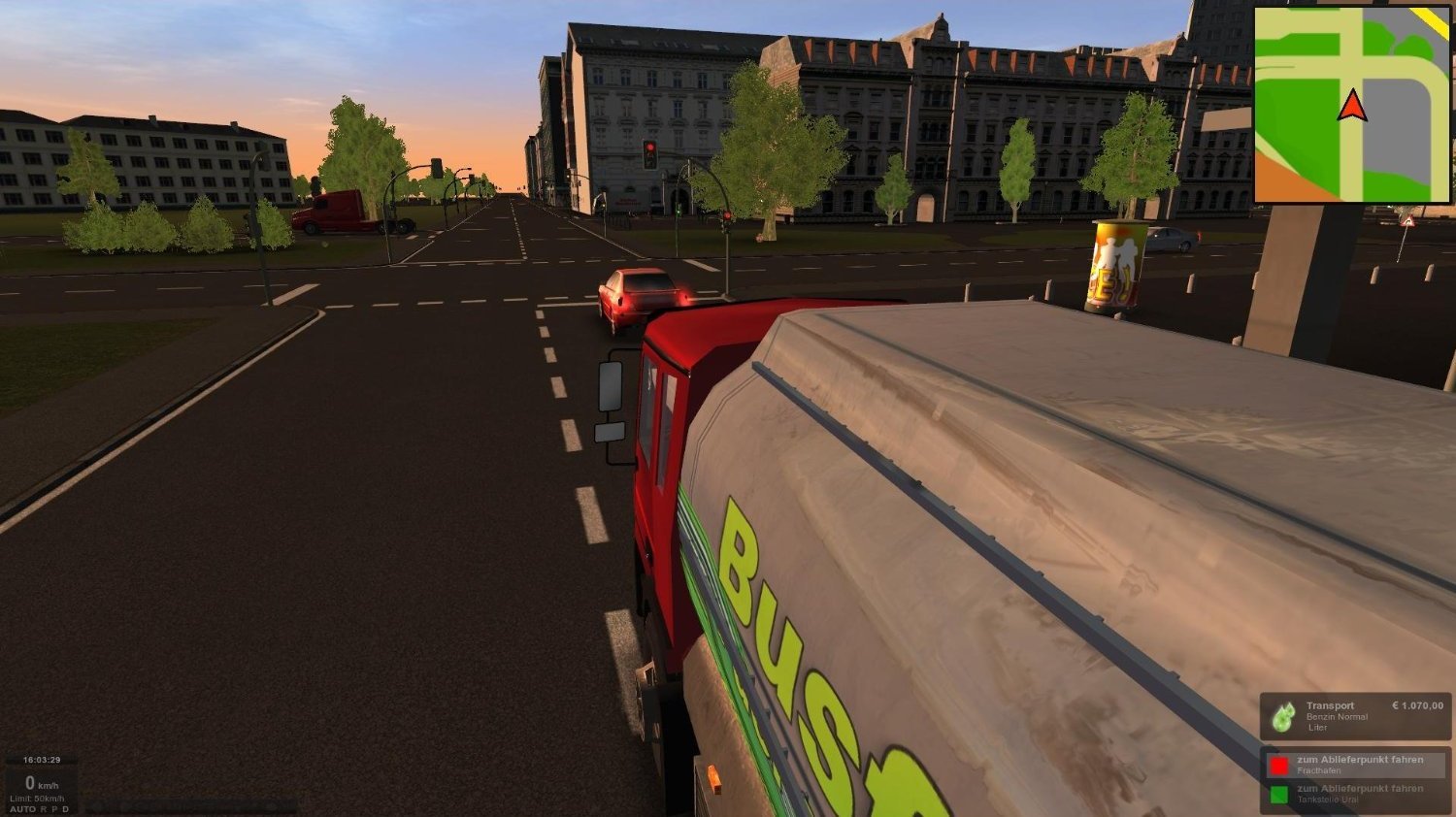 Tanker Truck Simulator 2011 — скриншот 2