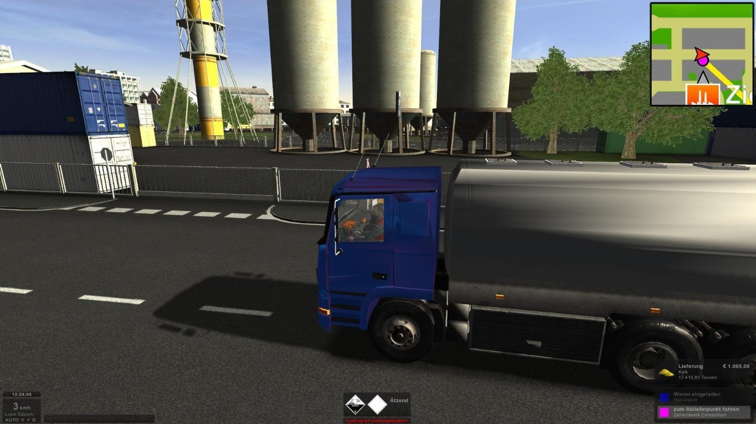 Tanker Truck Simulator 2011 — скриншот 5