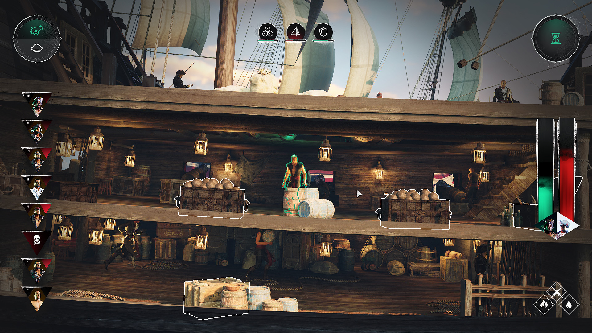 Pirate Commander — скриншот 2