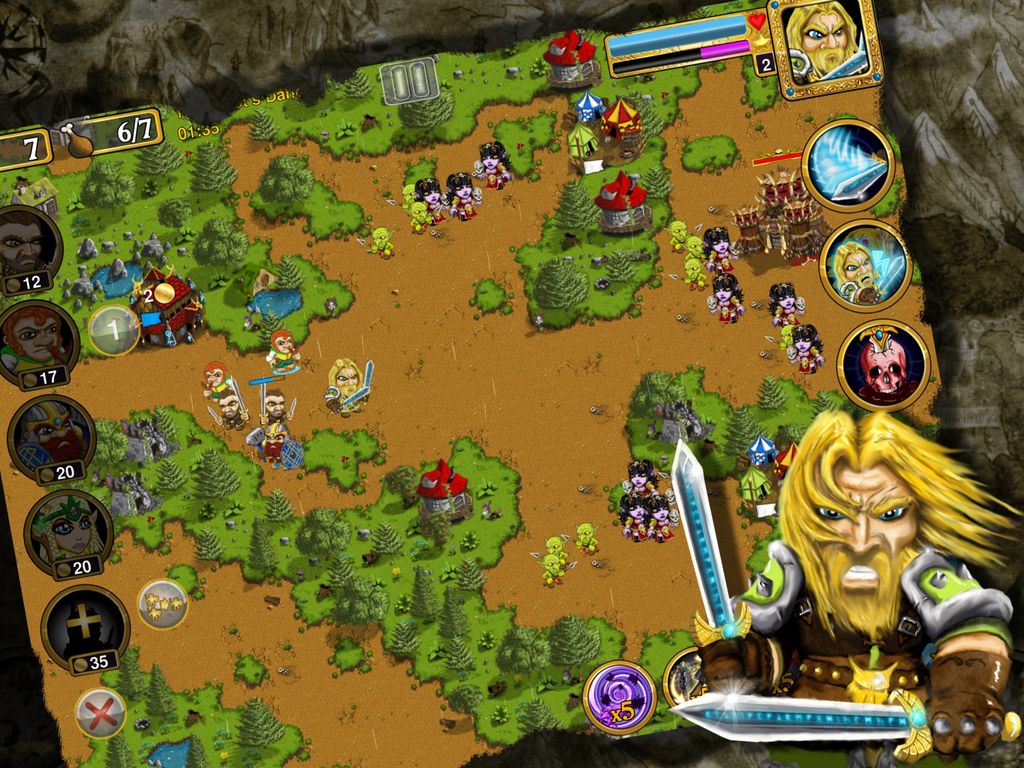 Warlords RTS — скриншот 3