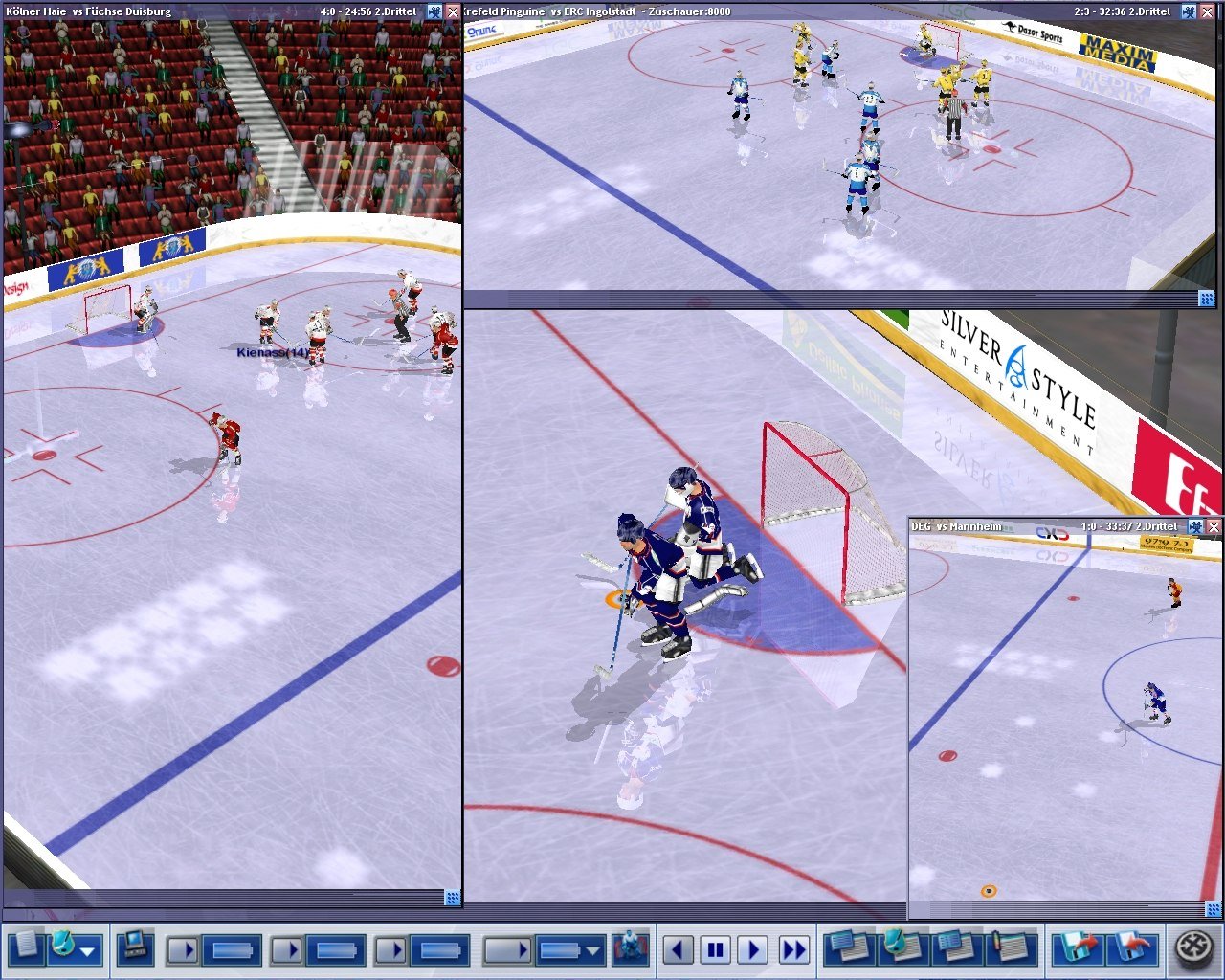 Heimspiel: Eishockeymanager 2007 — скриншот 2