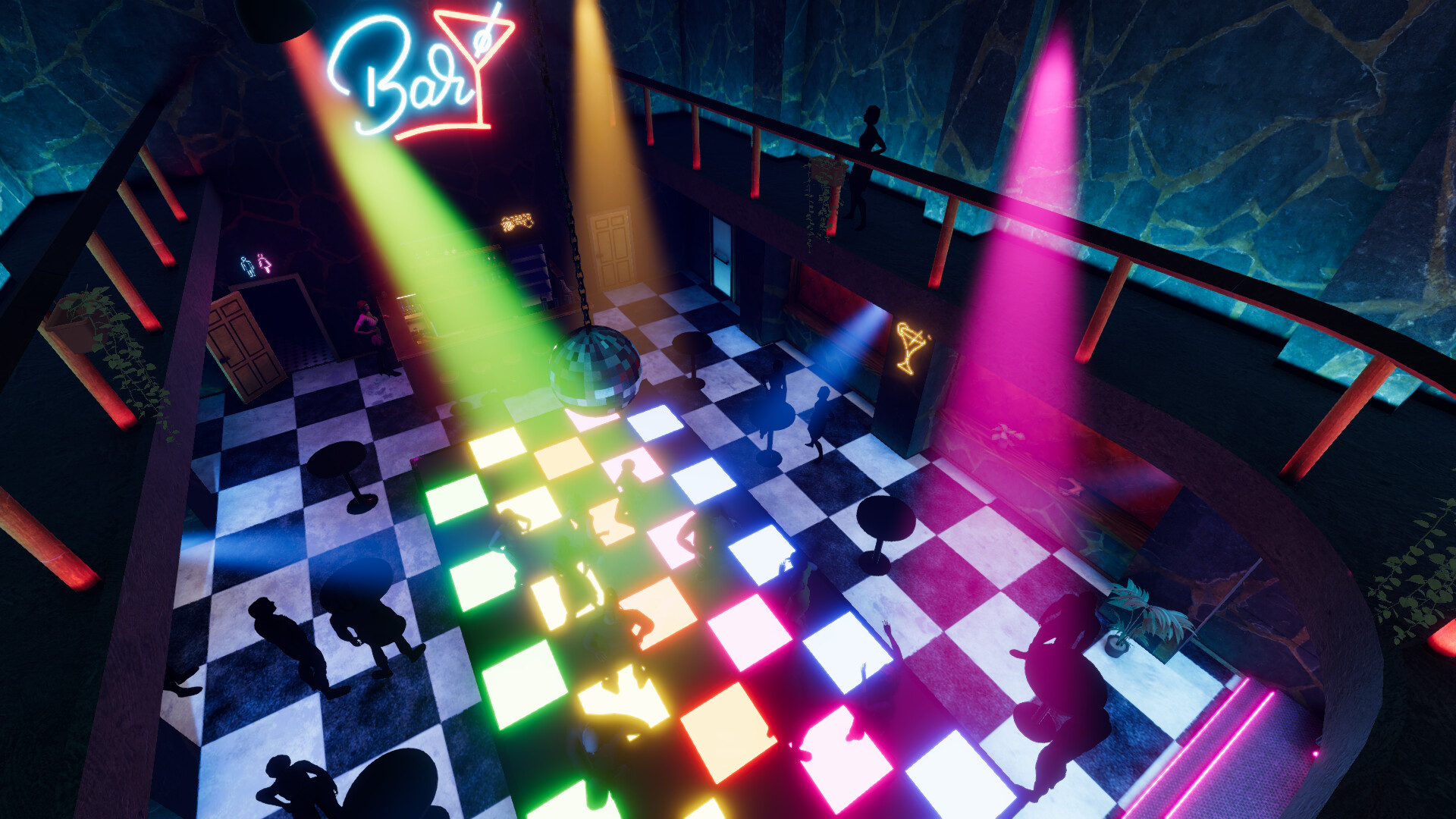 Under the Disco Lights - 80's Bar Simulator — скриншот 3