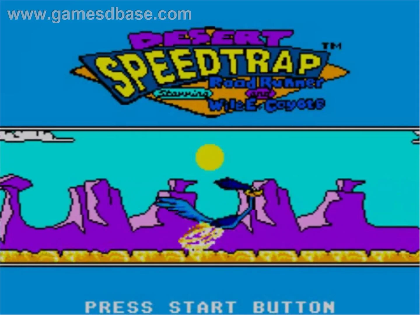 Desert Speedtrap starring Road Runner and Wile E. Coyote - кадр 3