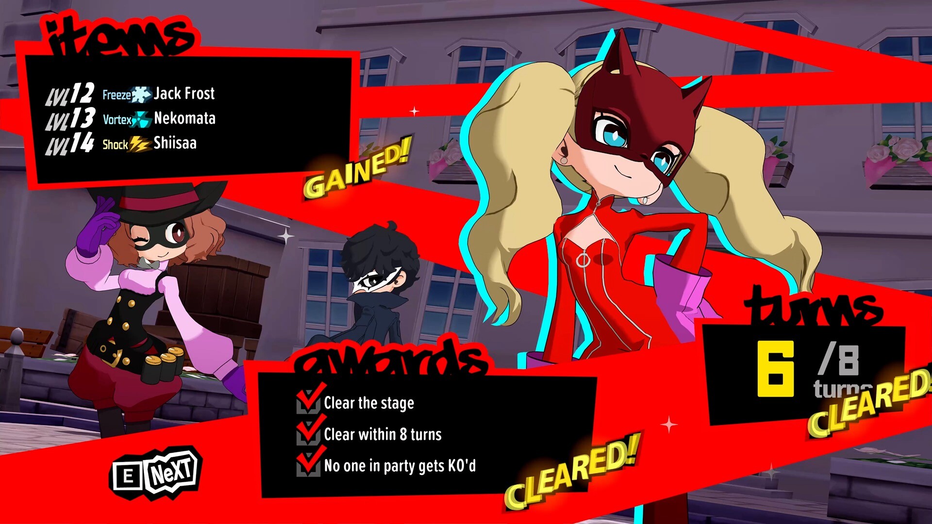 Persona 5 Tactica — скриншот 7