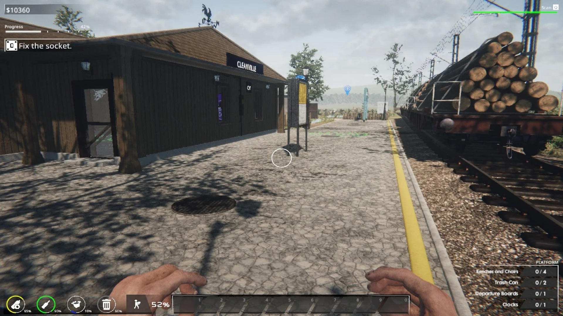 Train Station Renovation - кадр 11