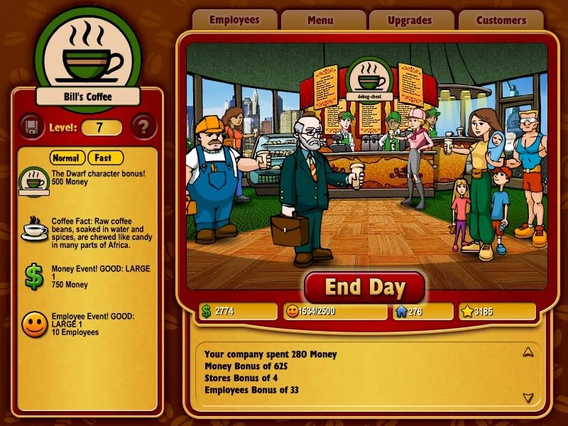 Coffee Tycoon - кадр 2