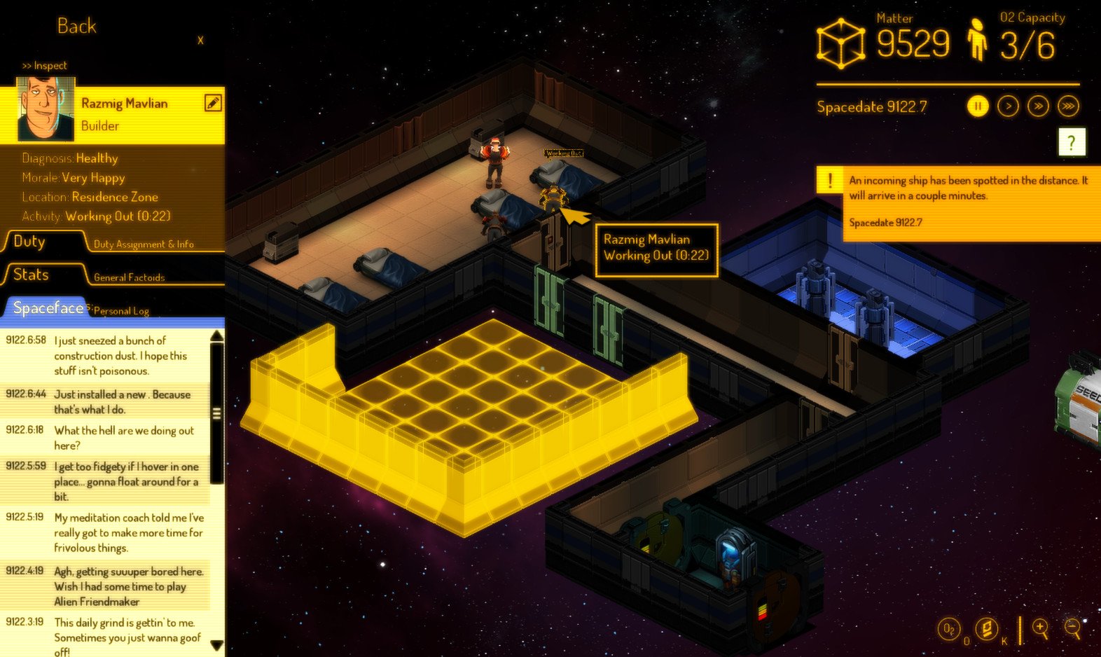 Spacebase DF-9 — скриншот 1