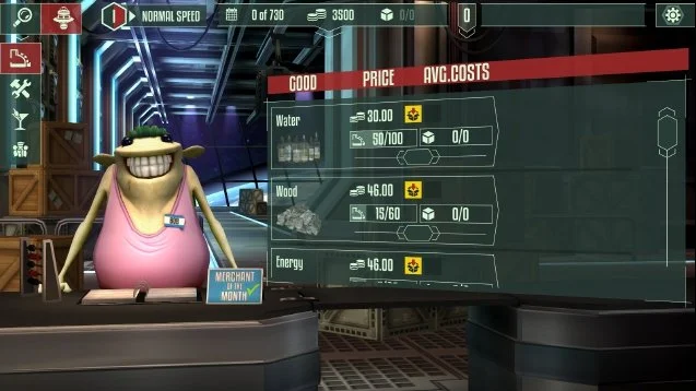 Cosmonautica - A Space Trading Adventure - кадр 2