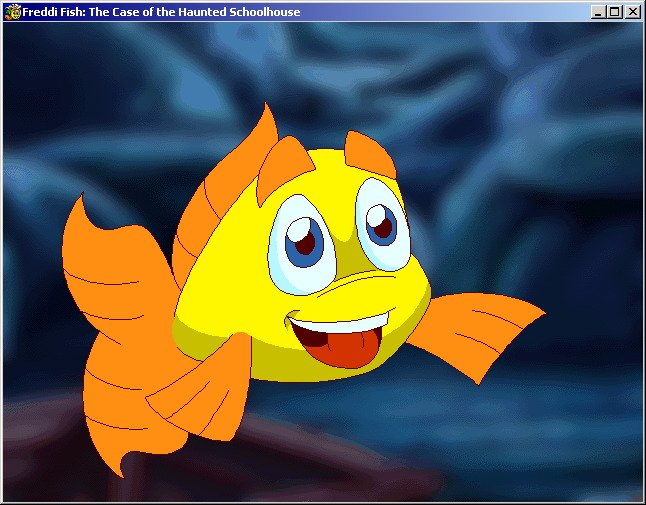 Freddi Fish 2: The Case of the Haunted Schoolhouse — скриншот 6