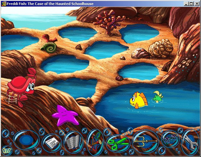 Freddi Fish 2: The Case of the Haunted Schoolhouse — скриншот 5