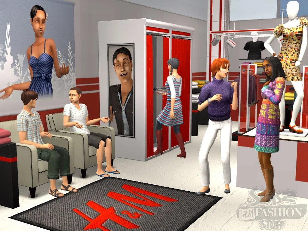The Sims 2 H&M Fashion Stuff - кадр 7