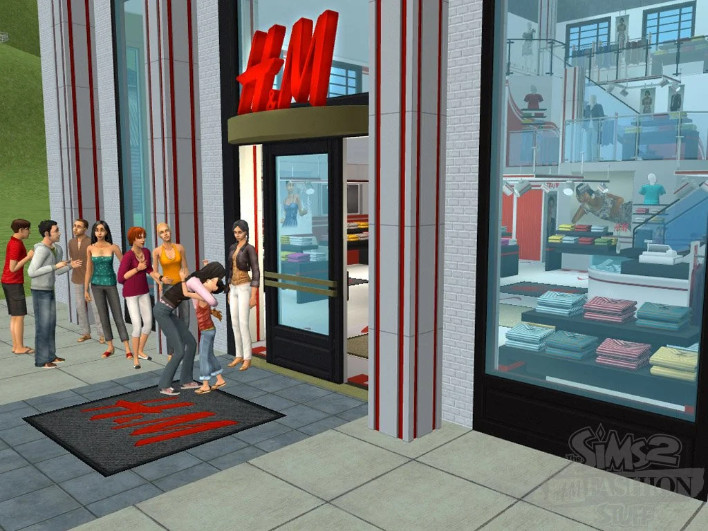 The Sims 2 H&M Fashion Stuff - кадр 2