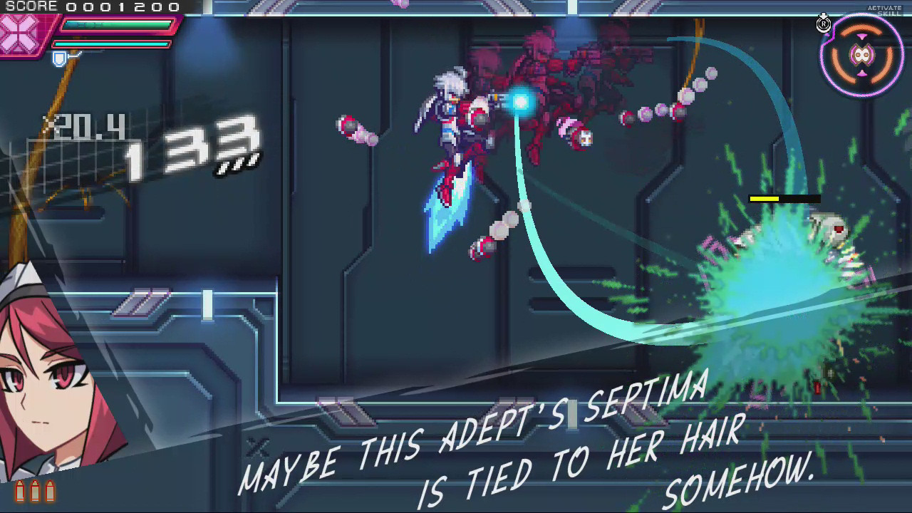 Azure Striker Gunvolt 2 — скриншот 4
