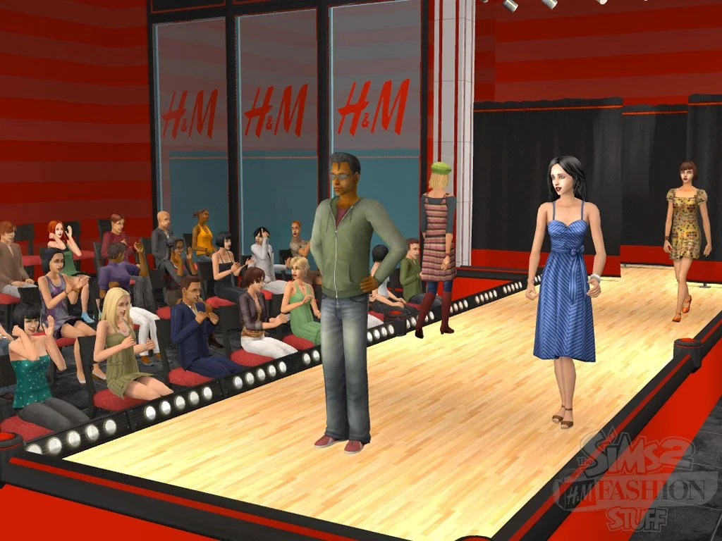 The Sims 2 H&M Fashion Stuff - кадр 4