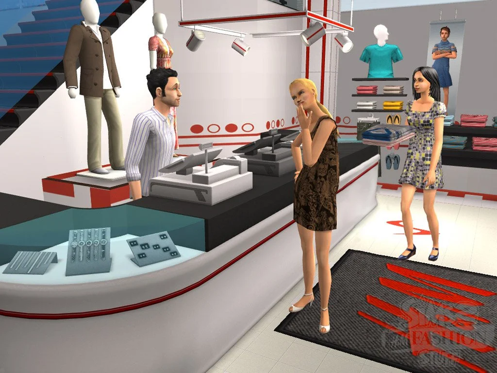 The Sims 2 H&M Fashion Stuff - кадр 8