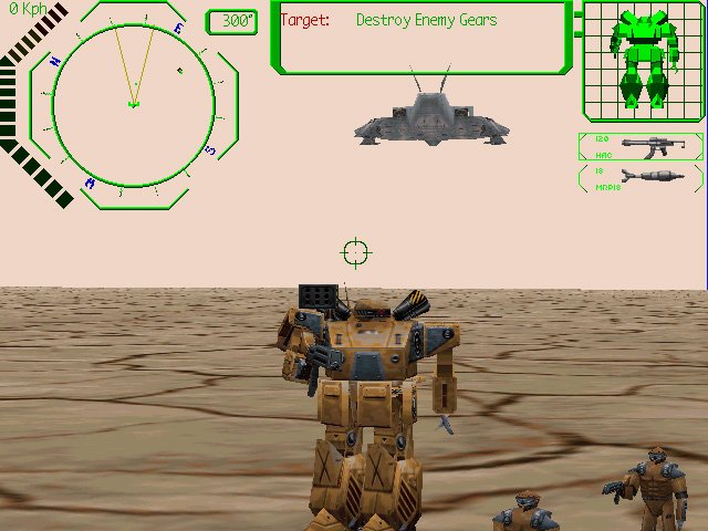 Heavy Gear — скриншот 4