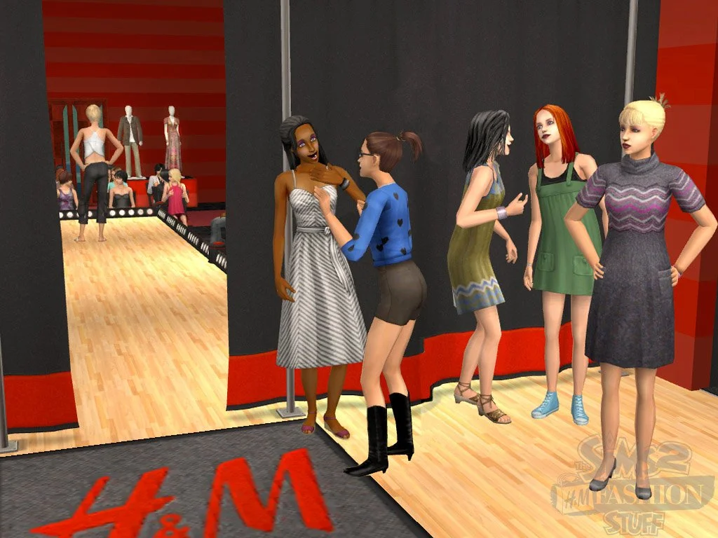 The Sims 2 H&M Fashion Stuff - кадр 1