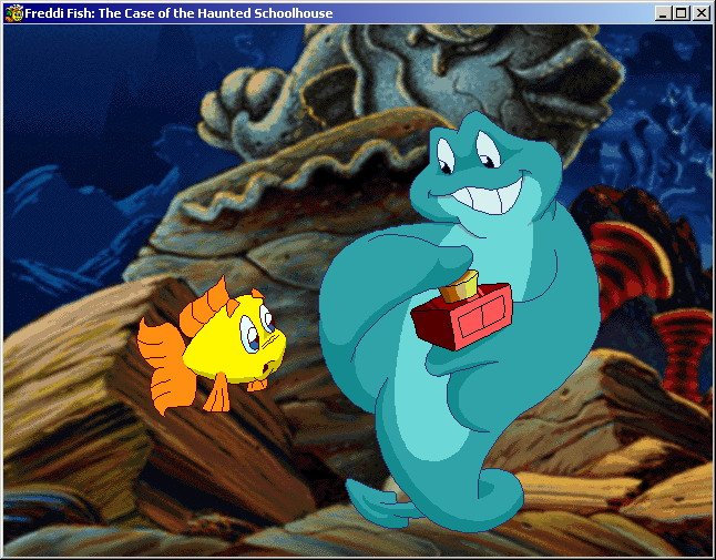 Freddi Fish 2: The Case of the Haunted Schoolhouse — скриншот 4
