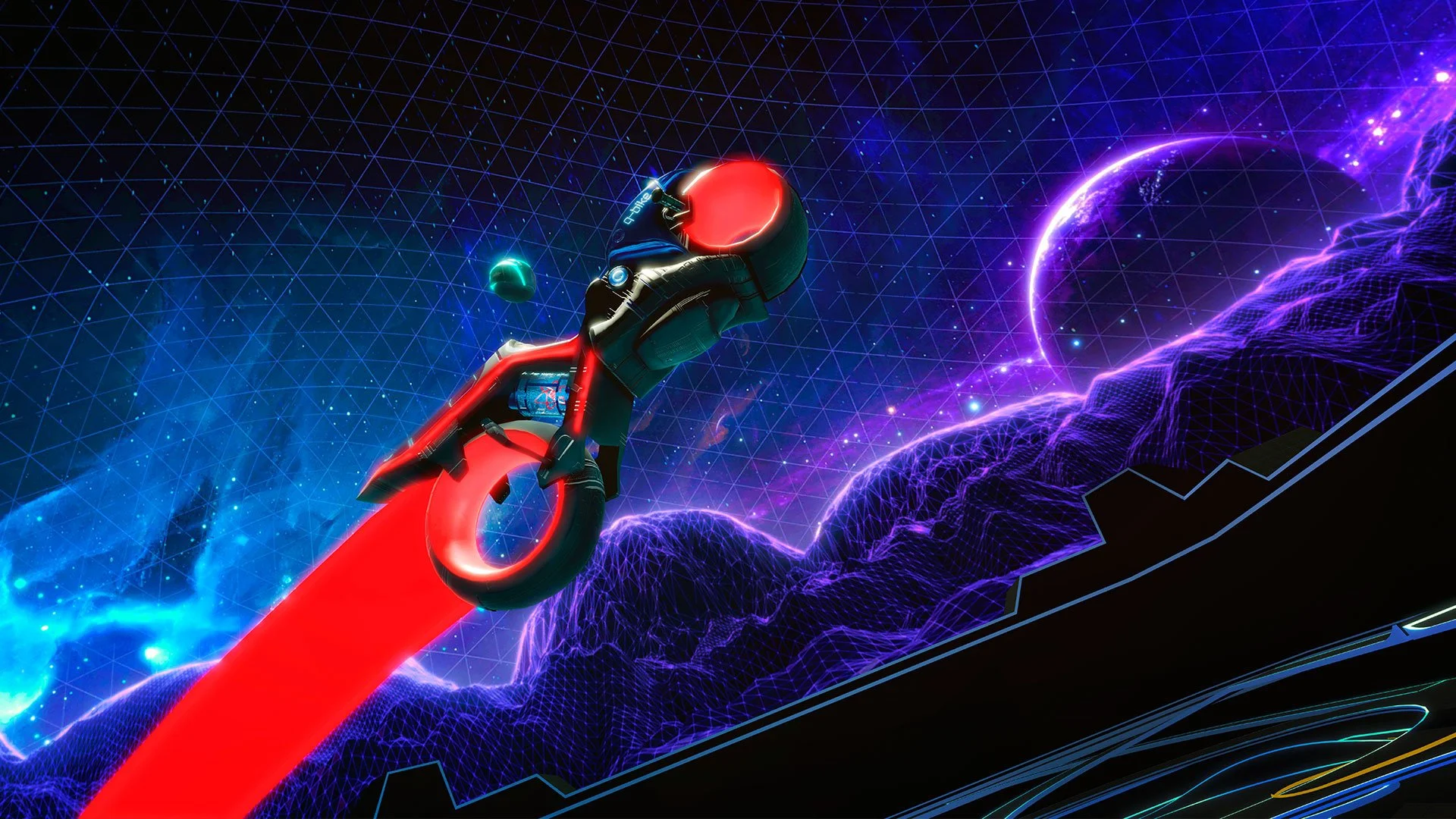 Qbike: Cyberpunk Motorcycles - кадр 2