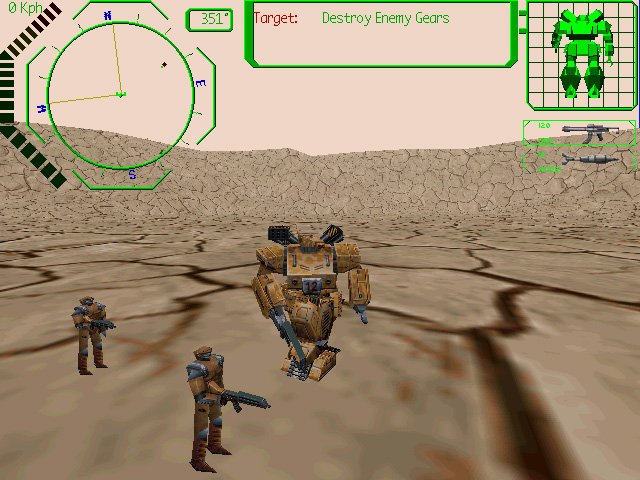 Heavy Gear — скриншот 7