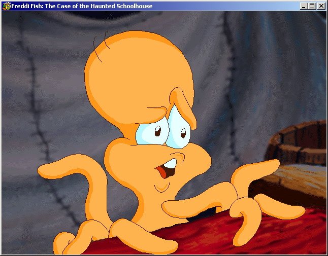 Freddi Fish 2: The Case of the Haunted Schoolhouse — скриншот 7