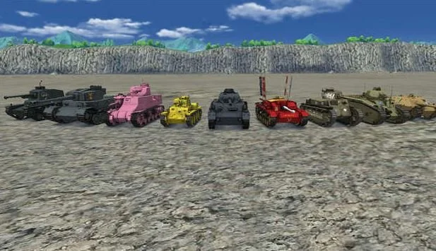 Girls und Panzer: Master the Tank Road - кадр 2