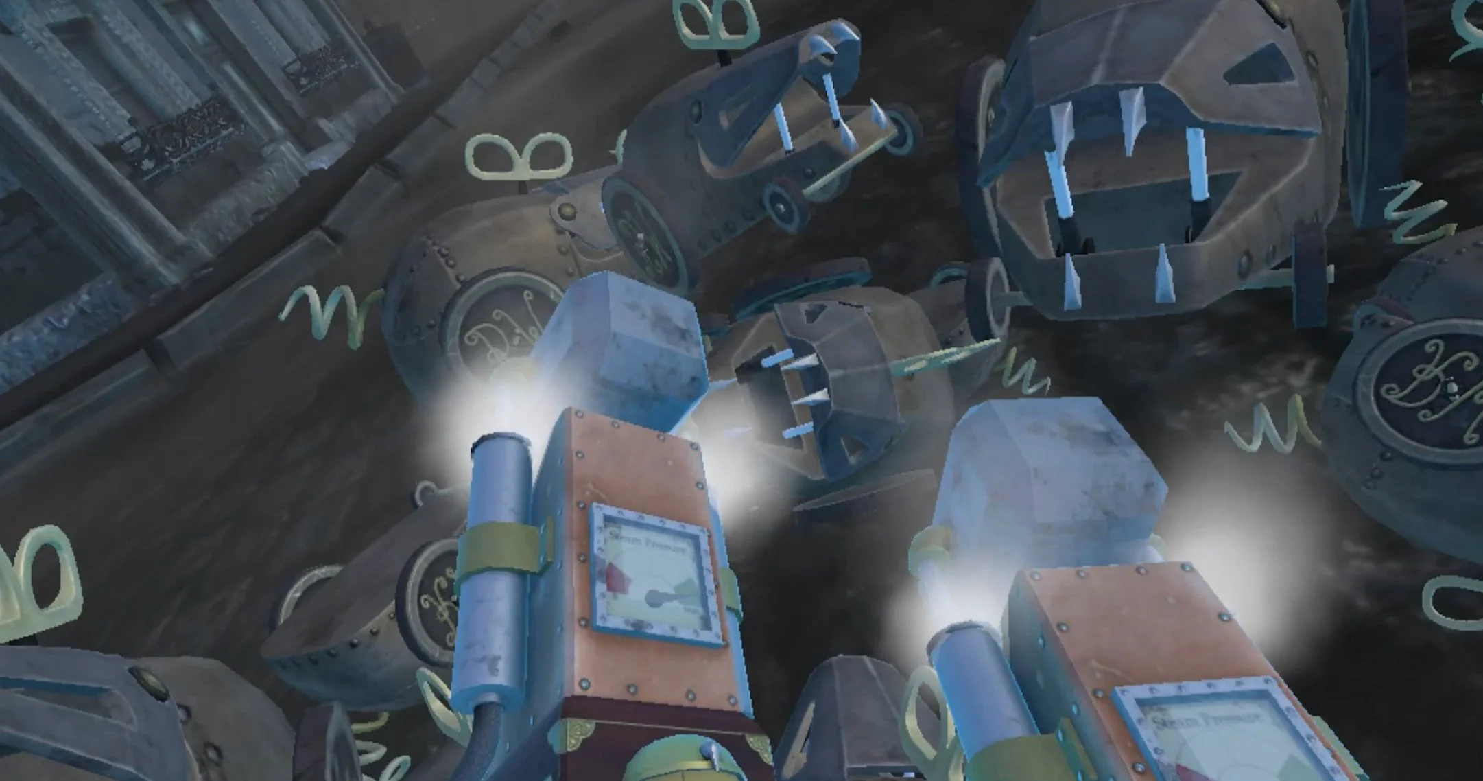 SteamHammerVR - кадр 2