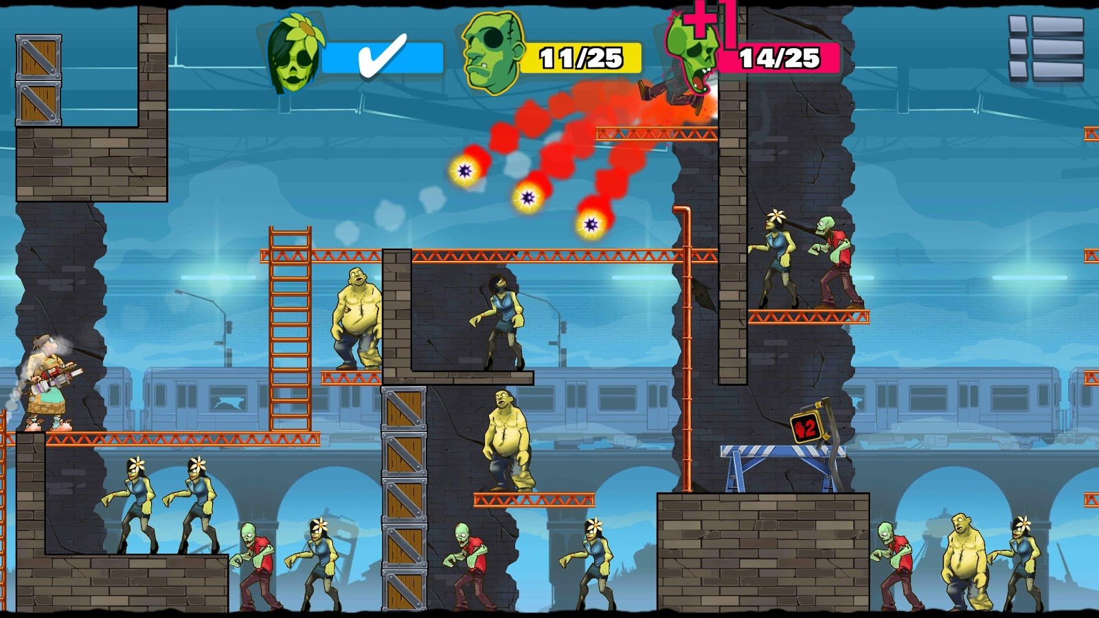 Stupid Zombies 3 — скриншот 2