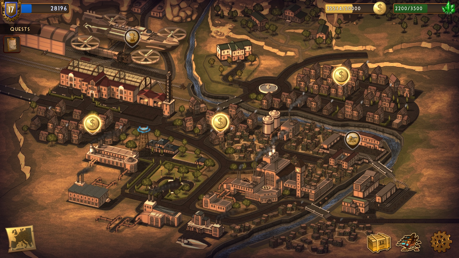 Steampunk Tower 2 — скриншот 4