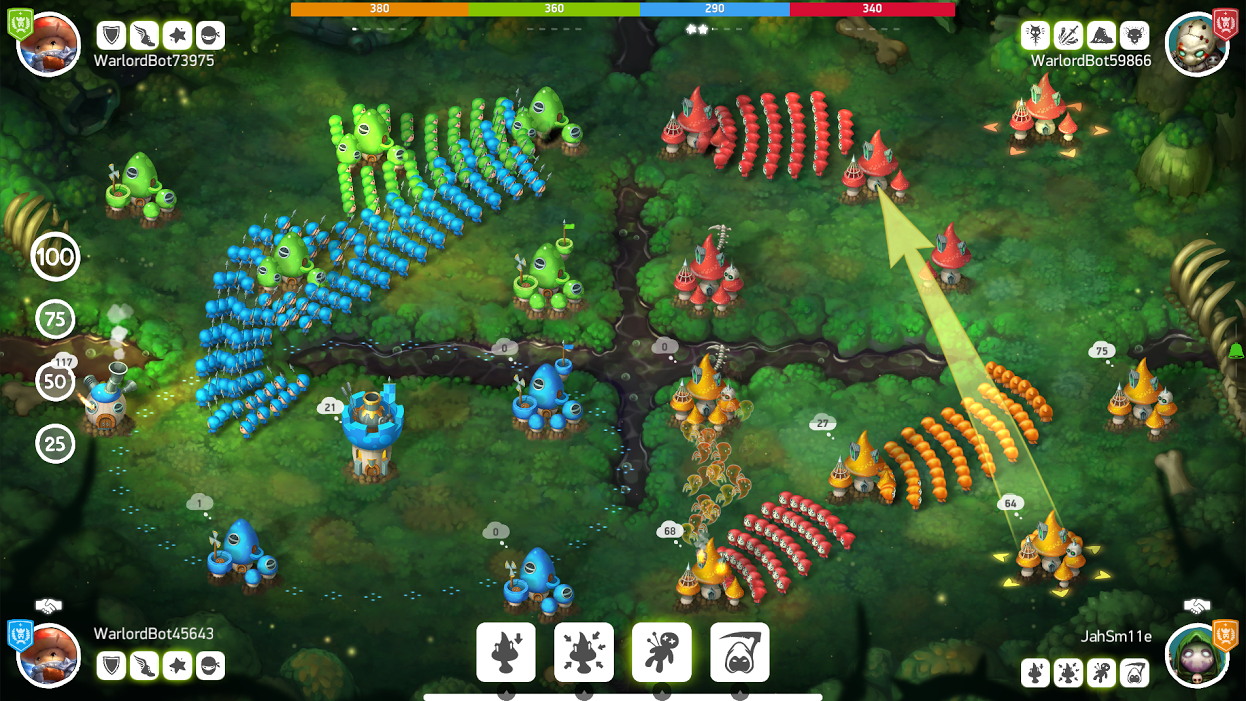 Mushroom Wars 2 — скриншот 7