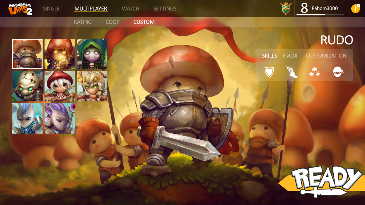Mushroom Wars 2 — скриншот 3