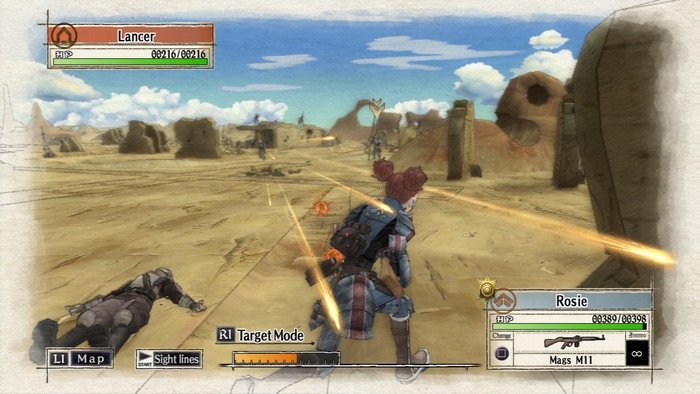 Valkyria Chronicles — скриншот 5
