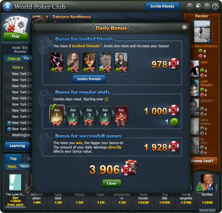 World Poker Club — скриншот 6
